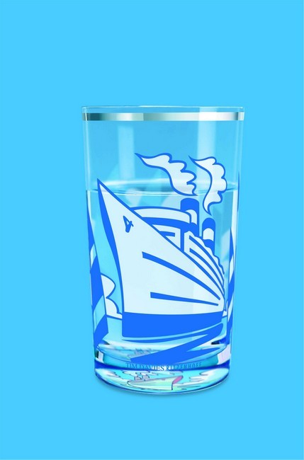 Aqua Ship Waterglass