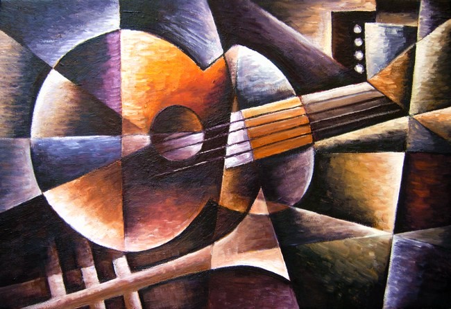 Cubist Guitar