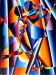 Tango Dancers (Green Version)