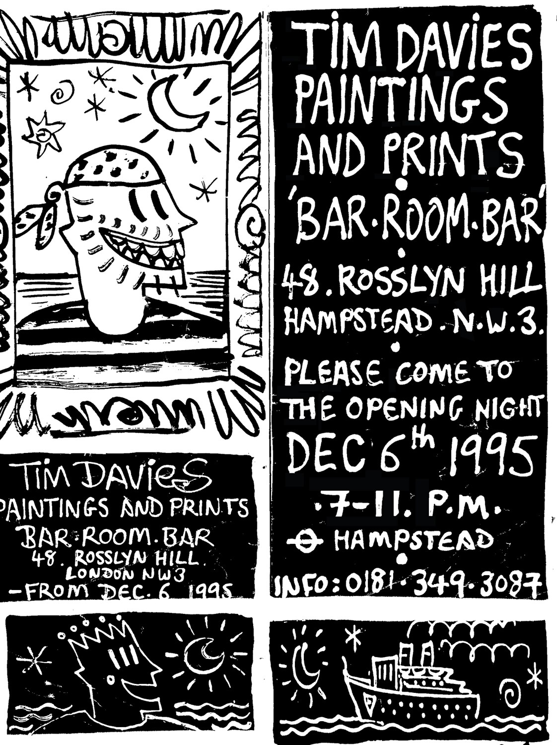 Bar Room Bar Flyer